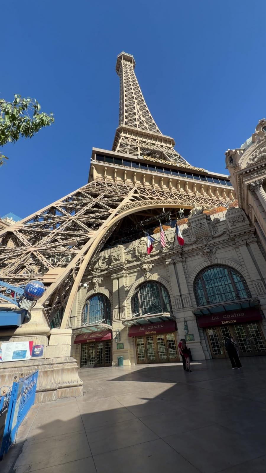 The Eiffel Tower views gave the desert a little Paris moment. — personal Muse & Miles Las Vegas photograph