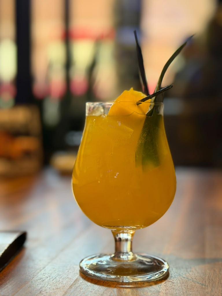 Gordon Ramsay Steak and a bright cocktail made the trip feel more polished. — personal Muse & Miles Las Vegas photograph